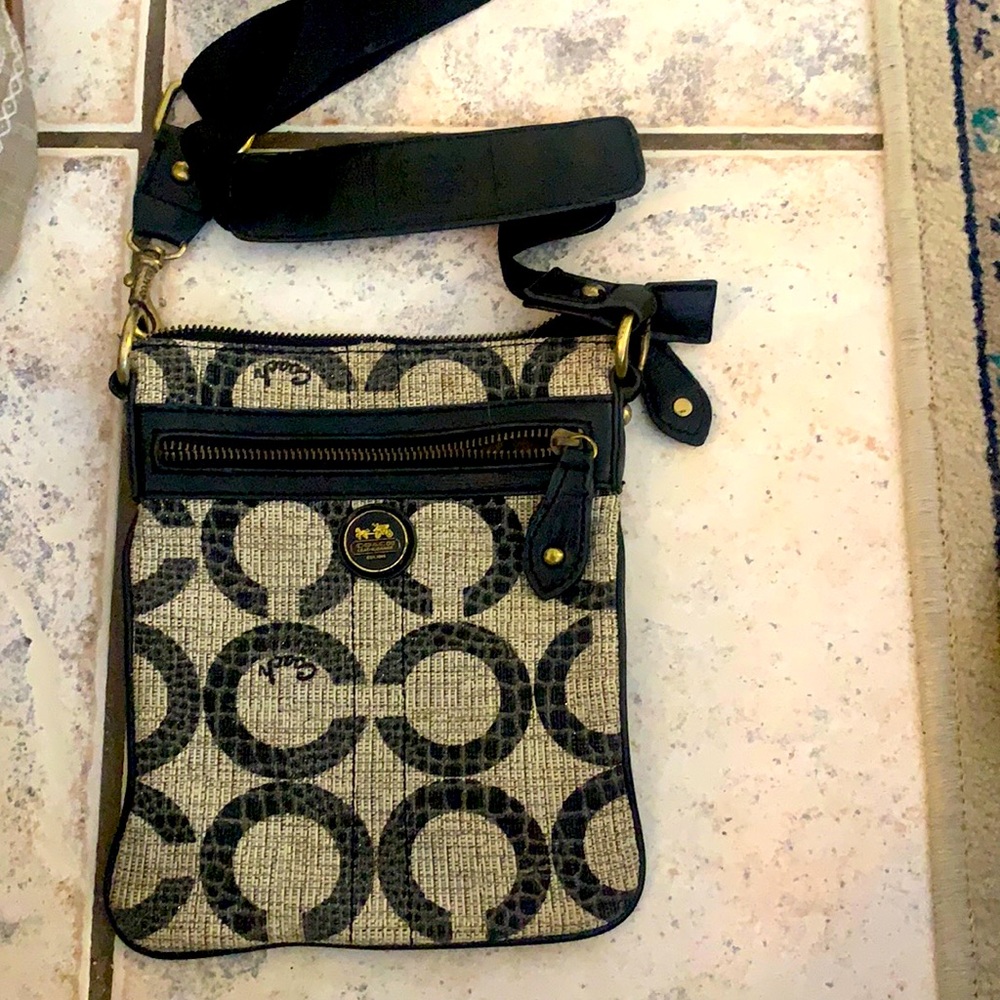 Coach cross body bag